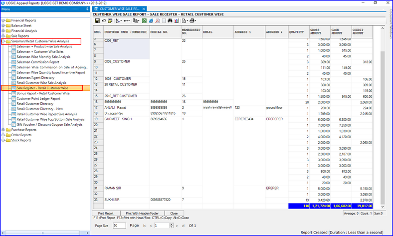 sale register - retail customer wise.zoom55